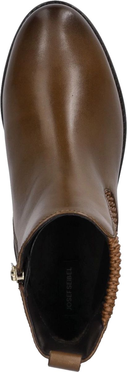 Chelsea-Stiefel aus Leder mit Reißverschluss