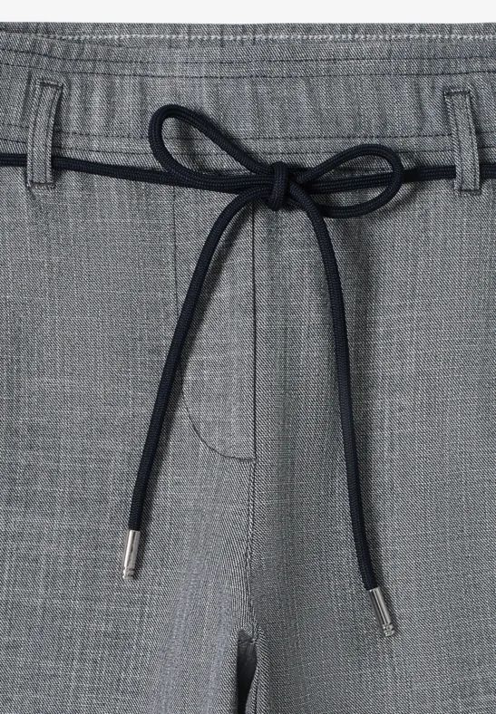 Cecil Damen Wide Leg Hose in Blau, Gr: M