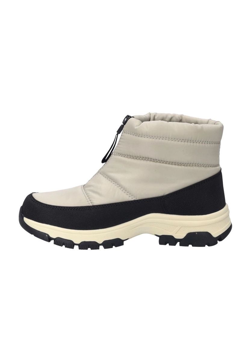 Beige gepolsterter Winter-Stiefelette