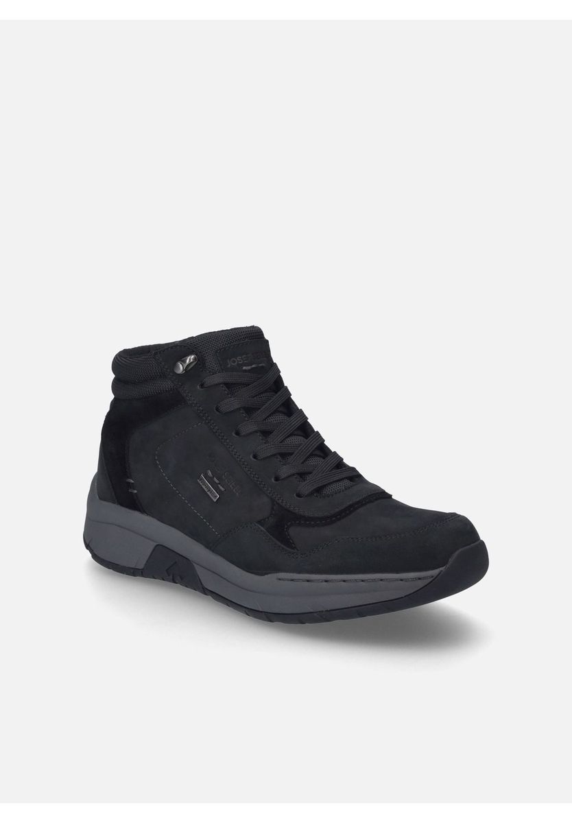 Herren Stiefeletten aus schwarzem Wildleder