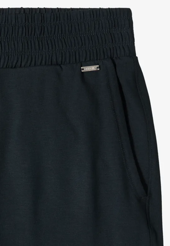 Cecil Damen High Waist Wide Leg Hose im Loose Fit in Grün, Gr: XXL