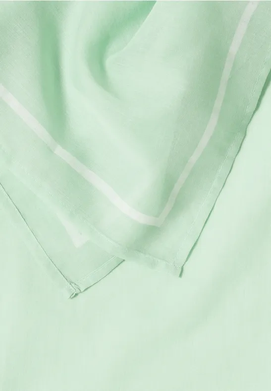 Cecil Damen Bandana mit Tape-Detail in Grün, Gr: One size