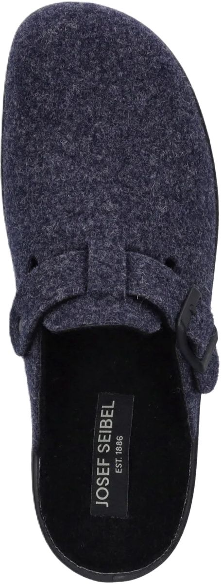 Bequeme Filz-Clogs mit Schnalle