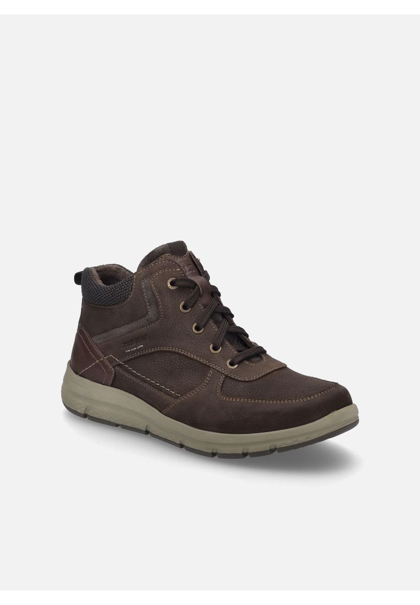 Leder-Schnürstiefelette für Herren