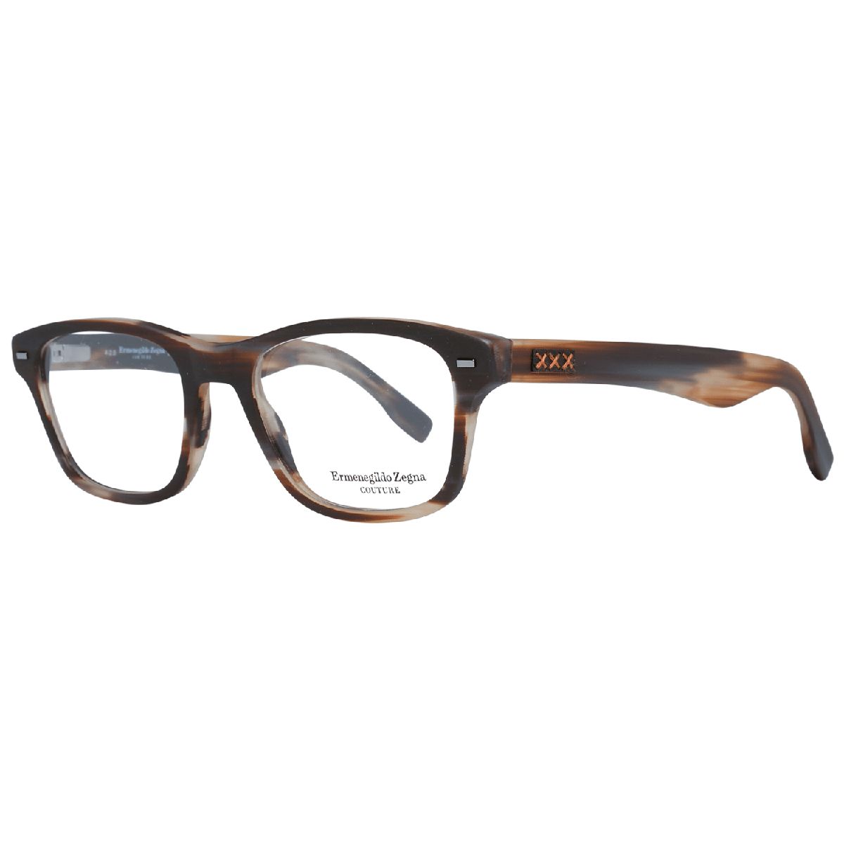 Zegna Couture Braune Herrenoptikerfassung