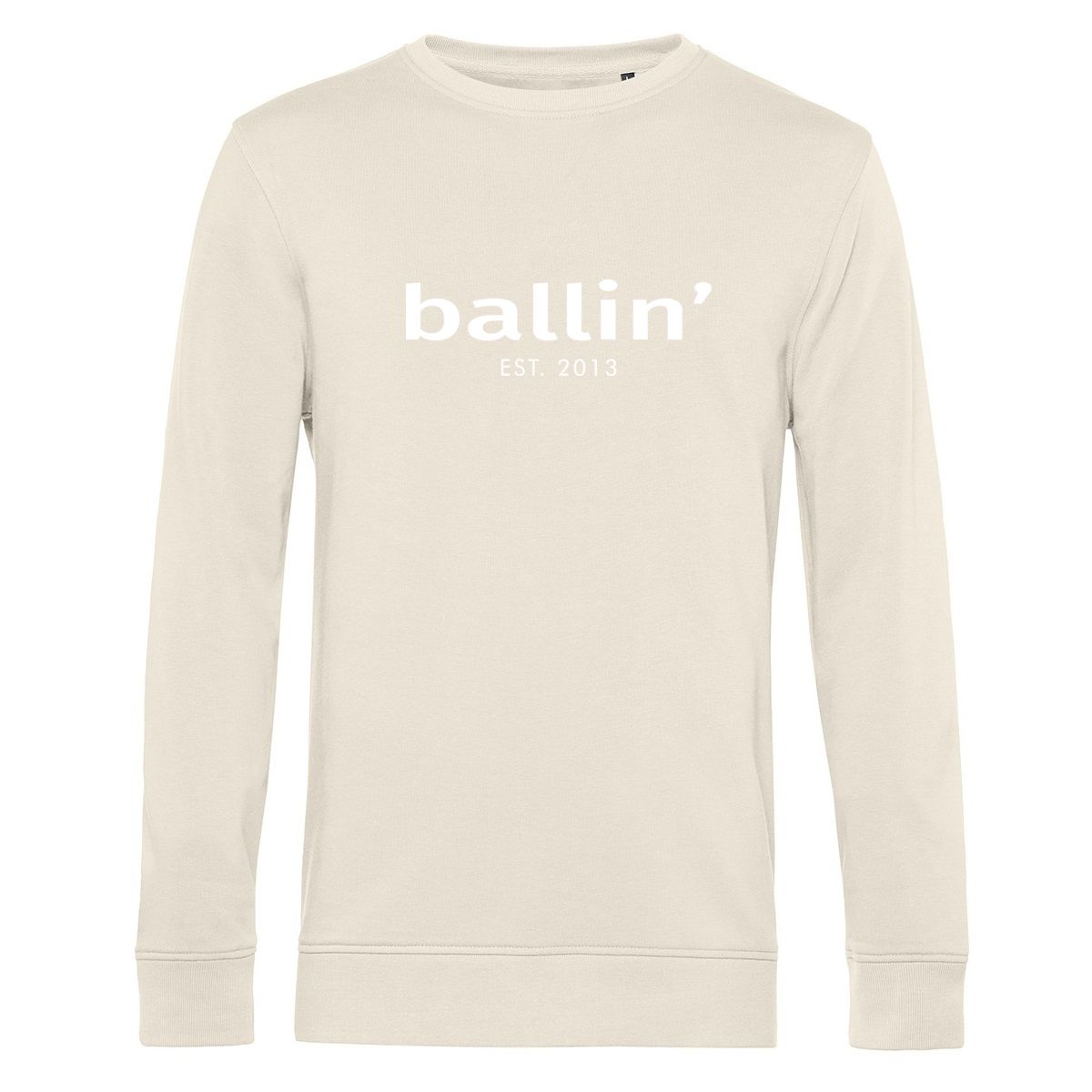 Basic Sweater von Ballin Est. 2013 in der farbe Beige und in größe M.