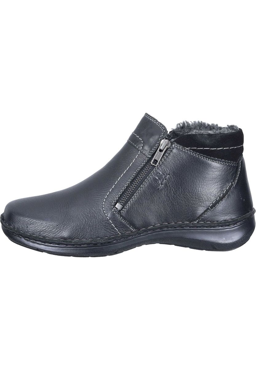 Winter-Lederstiefelette für Herren