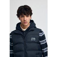 Steppweste marineblau mit Polo Club-Logo