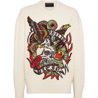 Pullover Rundhalsausschnitt Tattoo