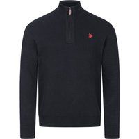 U.S. POLO ASSN. Herren Troyer Pullover USLogaan aus 100 % Baumwolle