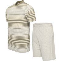 Cappuccino Italia Pyjama Venezia Pyjama Grau