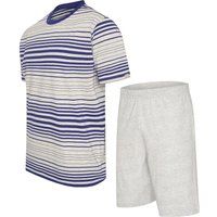 Cappuccino Italia Pyjama Venezia Pyjama Grau