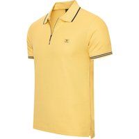 Cappuccino Italia Polo SS Polo Zip Polo Torino Gelb