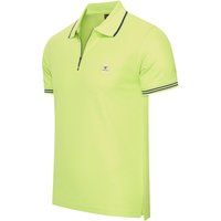 Cappuccino Italia Polo Kurzarm Polo Zip Polo Torino Grün