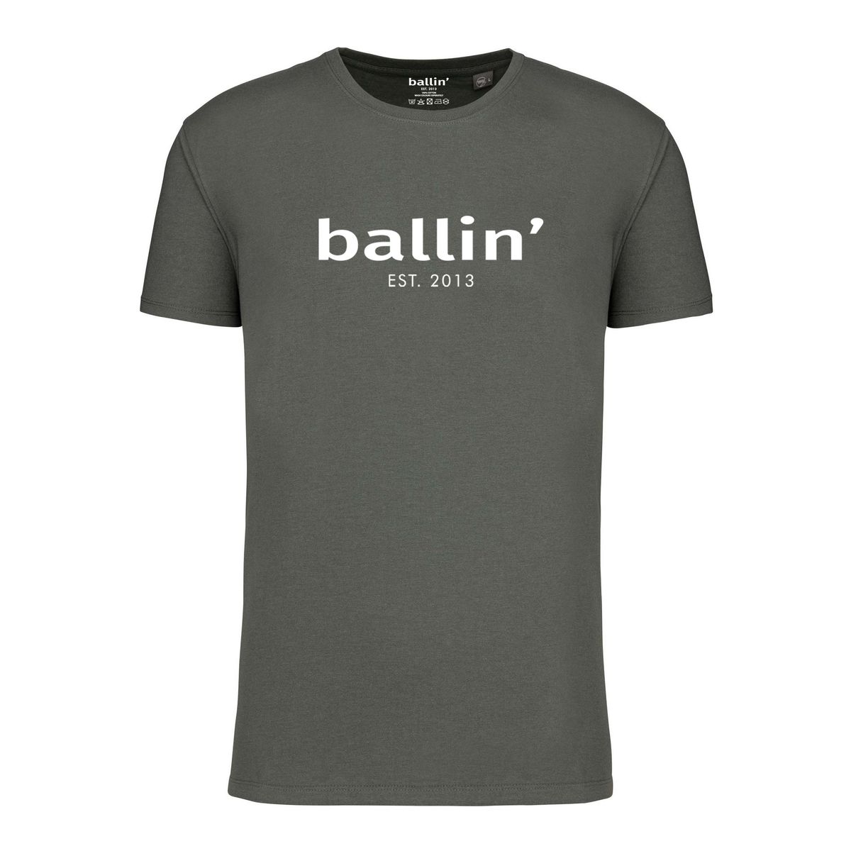 Regular Fit Shirt von Ballin Est. 2013 in der farbe Grun und in größe 3XL.