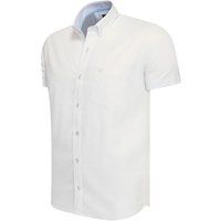 Cappuccino Italia Overhemden Toscana Stretch Weiß
