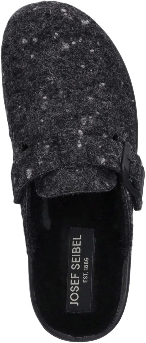 Bequemer Filz Clog mit Schnallendetail