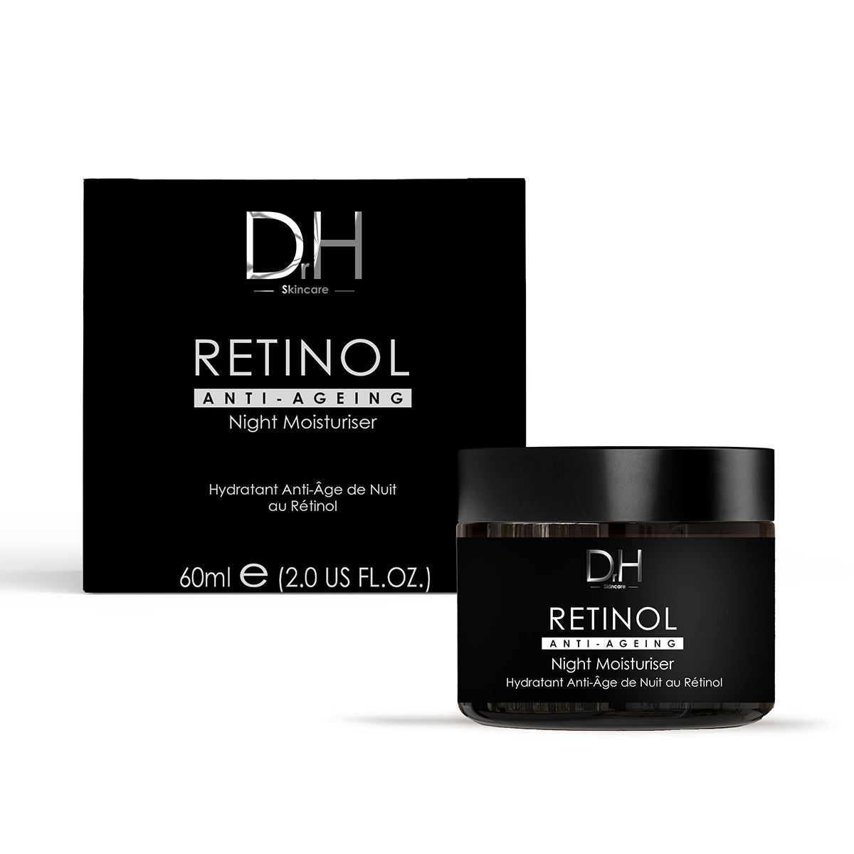 Dr H Retinol Anti-Ageing Nachtfeuchtigkeitspflege 60ml