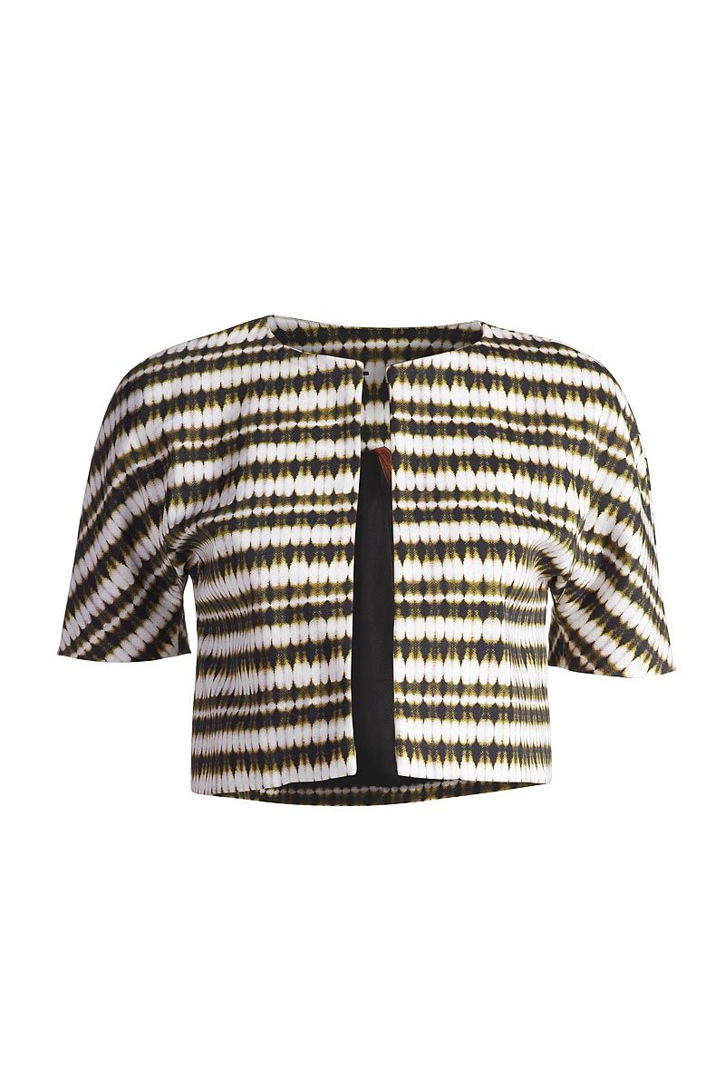 Bolero-Jacke mit kurzen Ärmeln