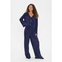 Strickjacke ZuniSZ Strickjacke Gerade Passform dark blue
