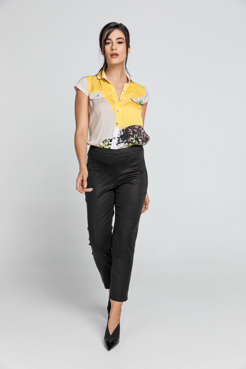 Kurzärmeliges Print-Shirt