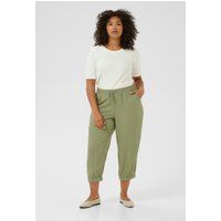 Caprihose Regular fit Oil Green