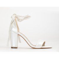 Melissa Block Absätze Sandalen with Pearls