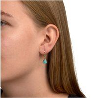 Zeeme Gemstones Ohrringe Silber 925 mit 2x Amazonit