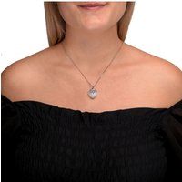 Zeeme Gemstones Halskette Silber 925 oxydiert 45cm lang mit Katzenauge und Markasit