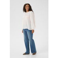 Langarm-Bluse KCviva Langarm-Bluse Regular fit white
