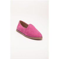Istanbul Wildleder Leder Slip-On Flache Schuhe Damen