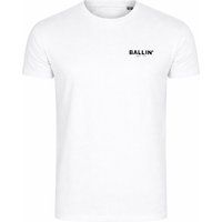 Ballin Est. 2013 T-Shirt SS Rückendruck Cross Shirt Weiß