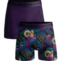 Muchachomalo Boxershorts aus Baumwoll-Modal für Herren – 2er-Pack – Herrenunterwäsch