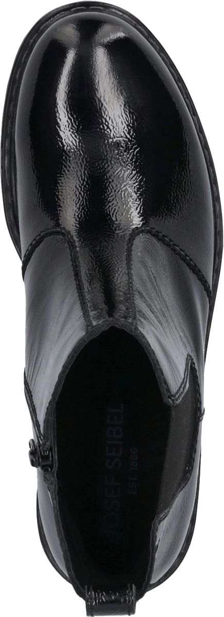 Chelsea Stiefeletten aus Lackleder