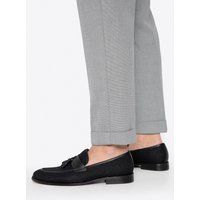 Wittchen Herren-Quastenslipper, schwarz, Echtleder