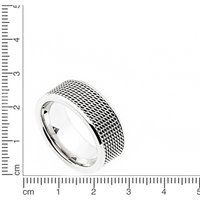 Zeeme Stainless Steel Ring Edelstahl glanz