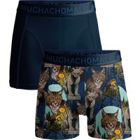 Muchachomalo Boxershorts aus Baumwoll-Modal für Herren – 2er-Pack – Herrenunterwäsch