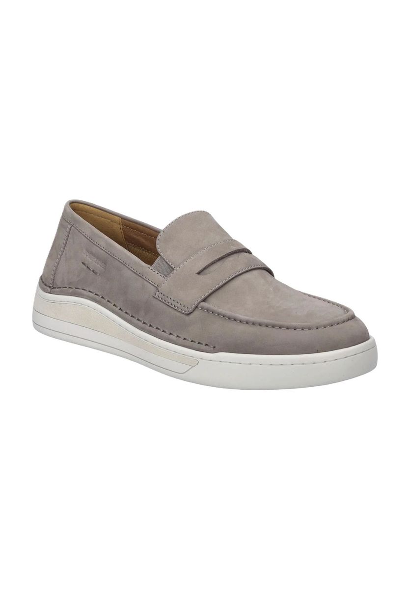 Lässiger Nubukleder Penny Loafer Sneaker