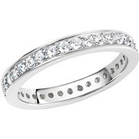 Zeeme Silber Ring 925 Silber Zirkonia weiß