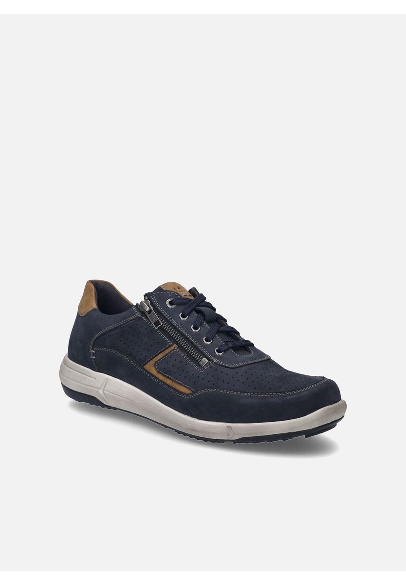 Lässiger Herren-Sneaker aus Leder mit Reißverschluss