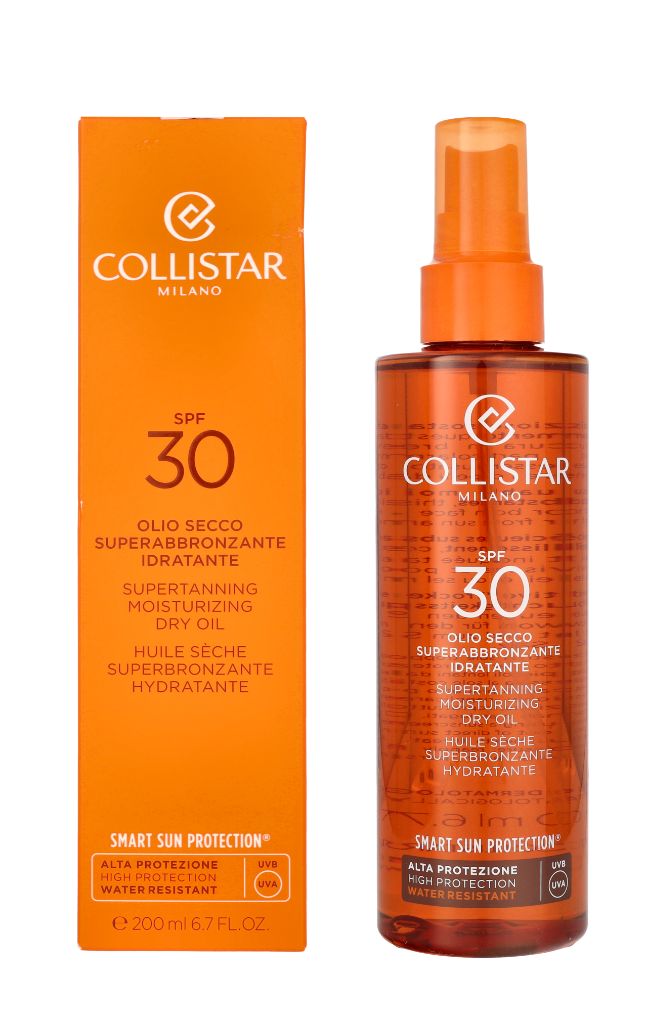 Collistar Supertanning Feuchtigkeitsspendendes Trockenöl SPF30 200 ml