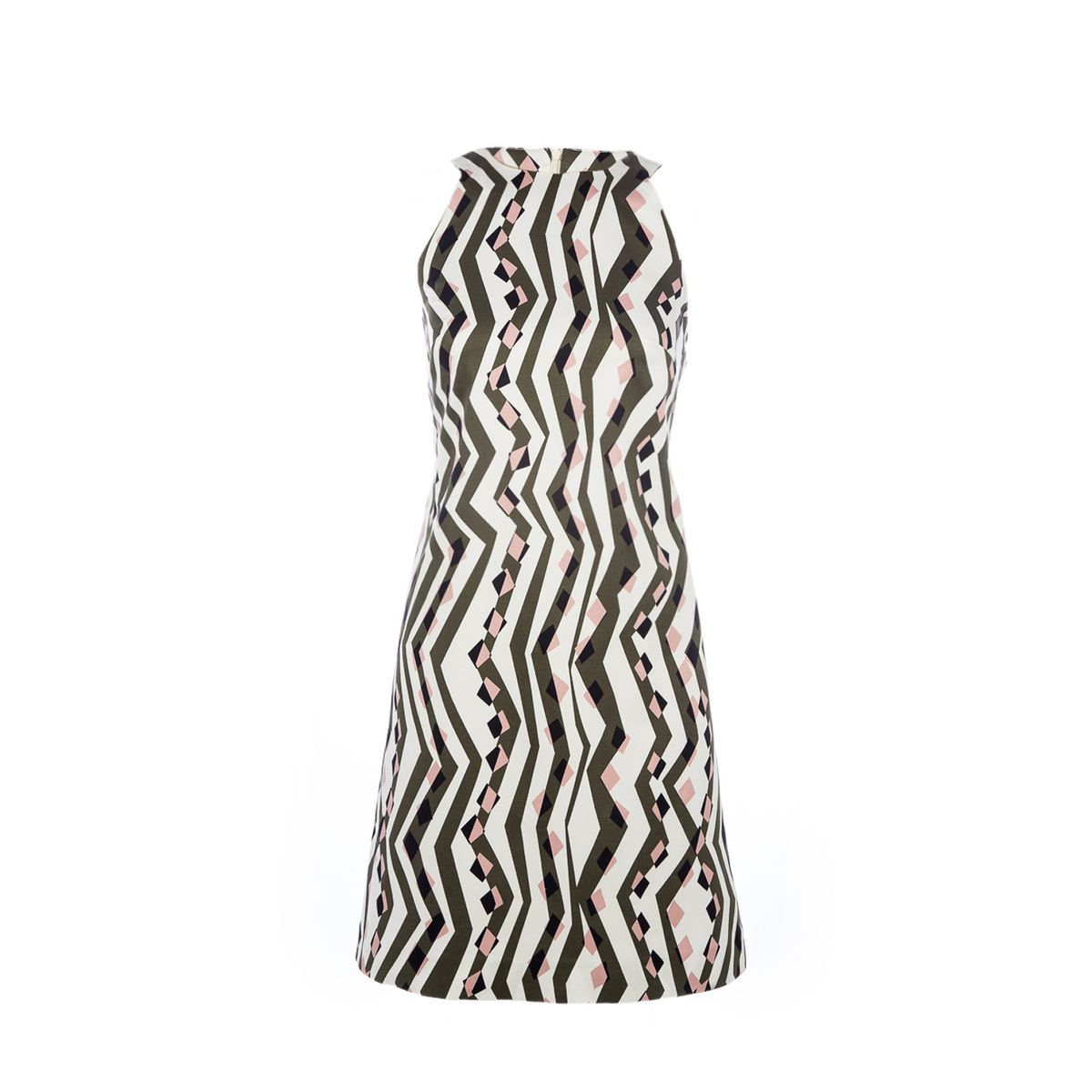 Kleid mit A-Linien-Druck