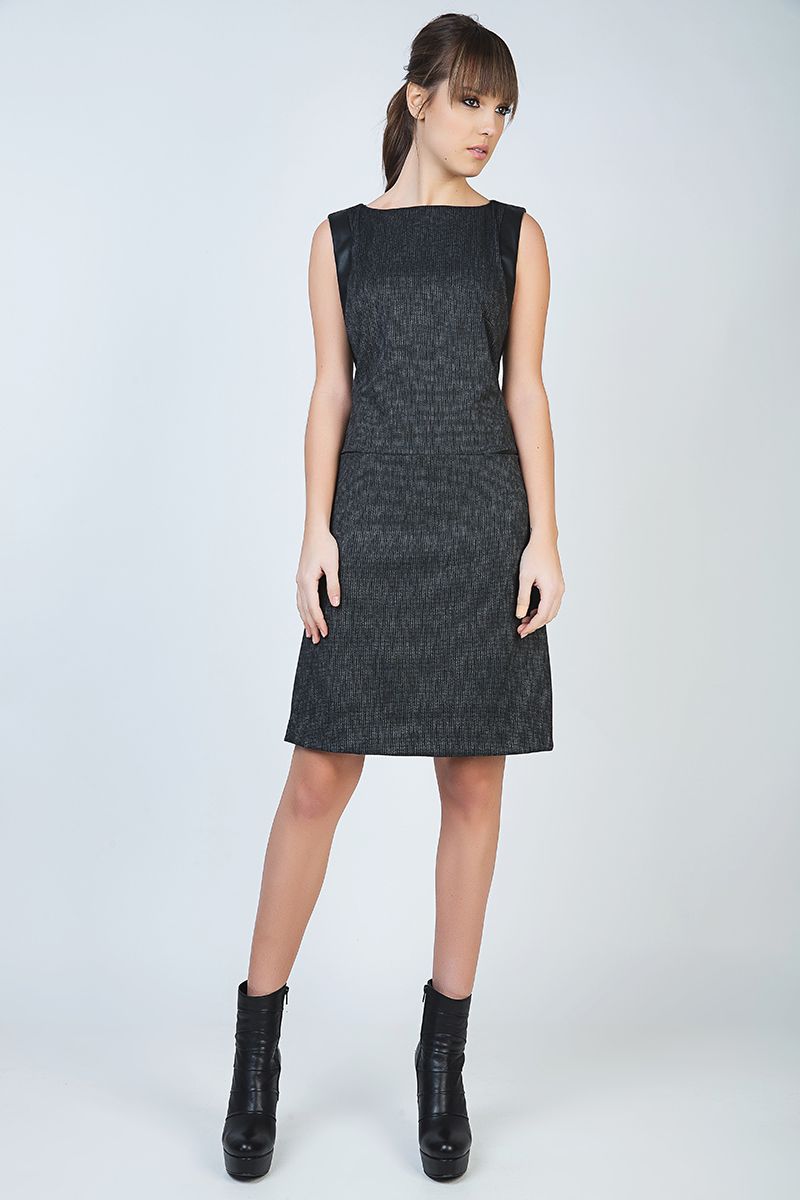 Ärmelloses A-Linien-Kleid