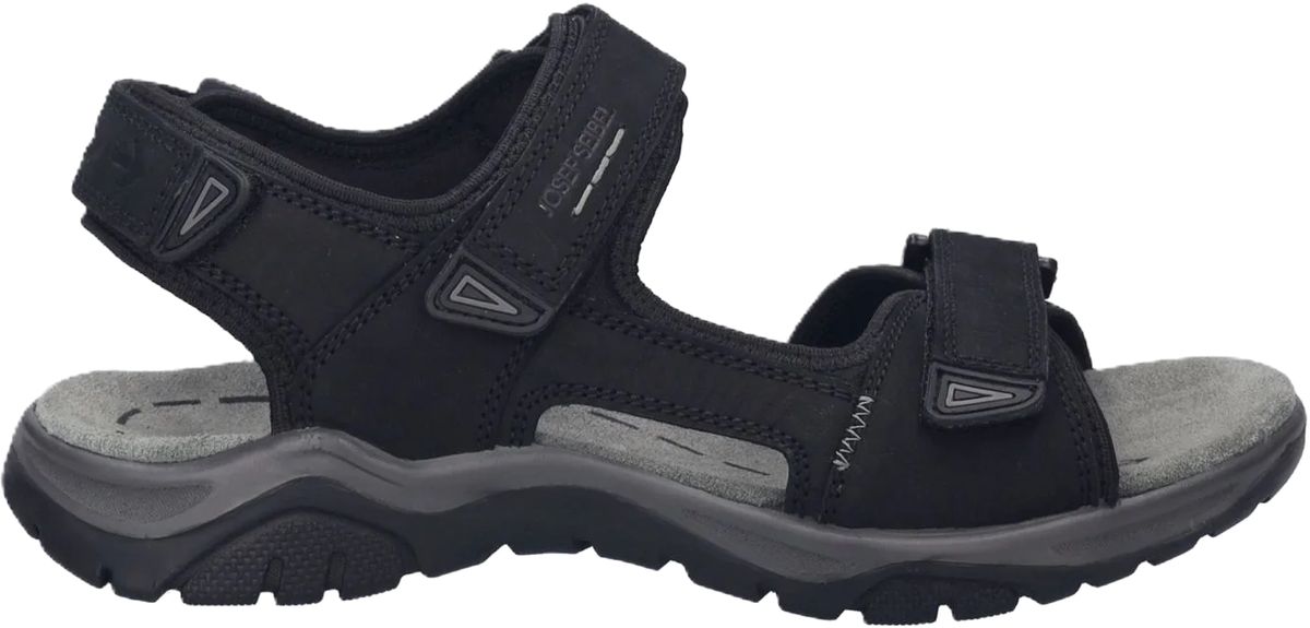 Robuste Walking-Sandalen aus Nubukleder