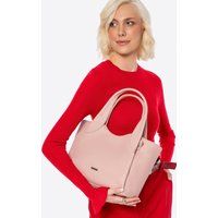 Wittchen Damen Aktentasche aus Öko-Leder, klein, rosa