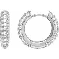 US Polo Assn Jewellery Sylvie Rhodium-Ohrringe