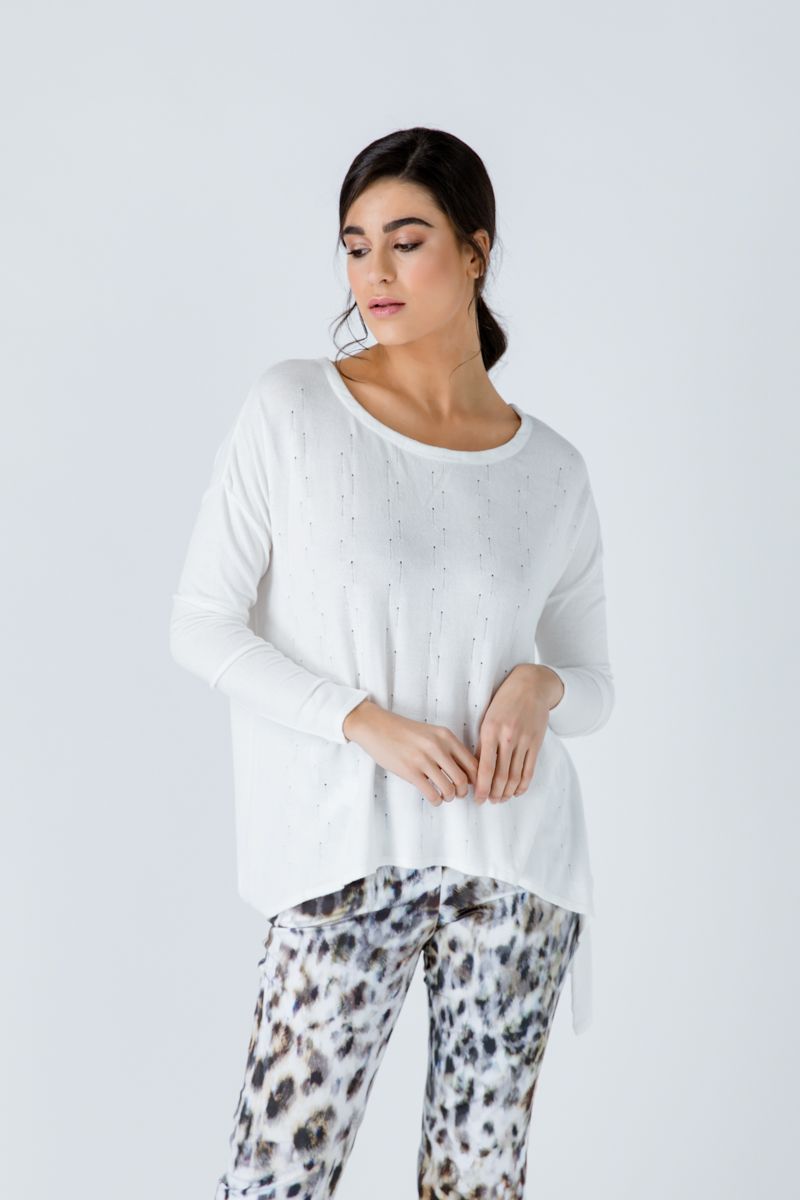 Jacquard-Strickoberteil