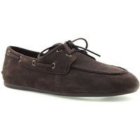 Sperry Slim Boot Leder Damen Dunkelbraune Segelschuhe
