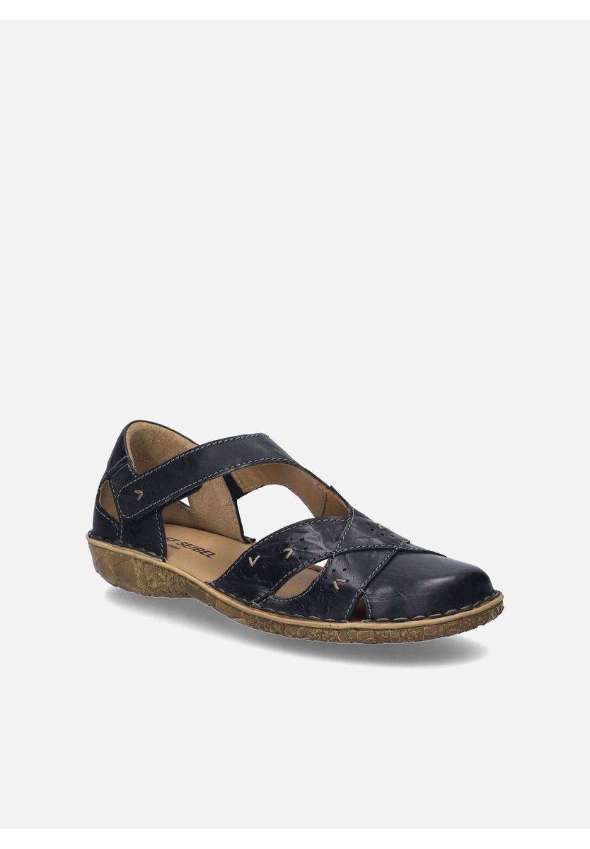 Leder Komfort Sandale mit verstellbarem Riemen