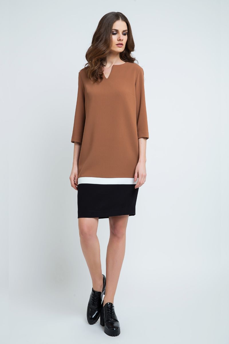 Colour-Block-Kleid